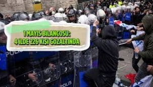 İstanbul'da 1 Mayıs eylemlerinde 217 gözaltı