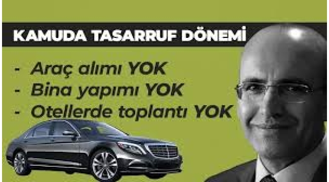 Kamuda 'tasarruf' paketi açıklandı: Yeni araç alma ve kiralama yok