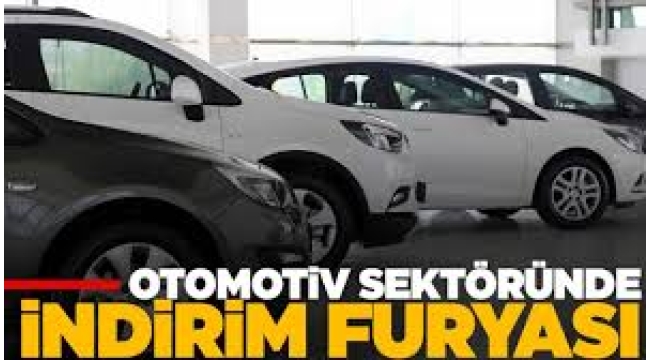 Otomobil satışlarında 300 bin TL'ye varan indirim