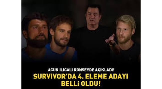 Survivor'da dördüncü eleme adayı belli oldu! 