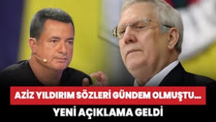 Acun Ilıcalı'dan 'Aziz Yıldırım' açıklaması: Amacım tahrik ve teşvik etmekti