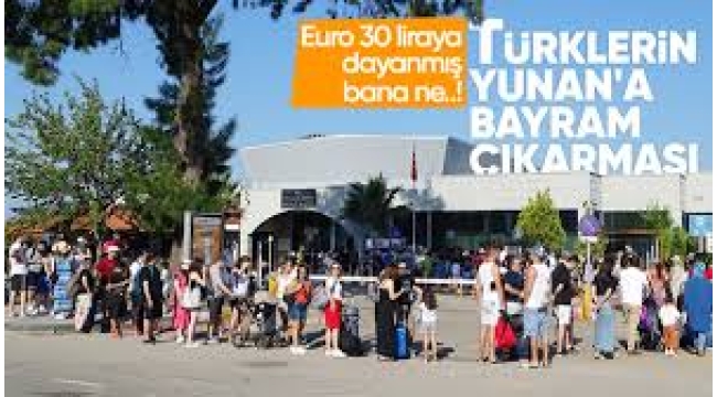 Bayram tatilinde Yunan adalarına akın!