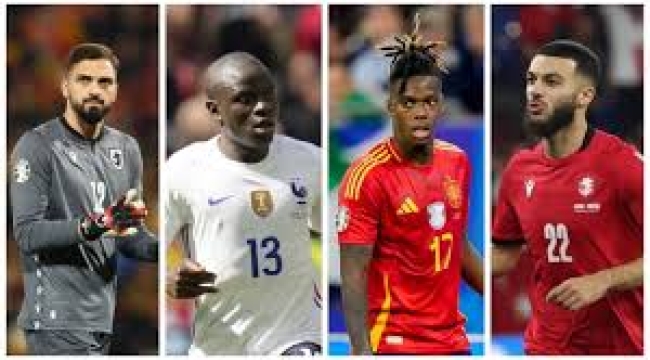 EURO 2024'te grup maçlarının en iyi 11'i: Türkiye'den 1 futbolcu kadroda