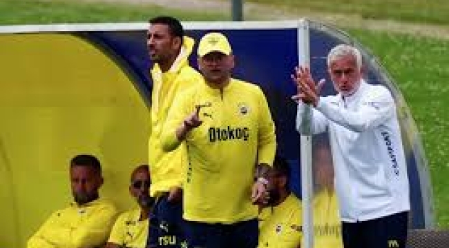 Fenerbahçe, Jose Mourinho ile ilk maçına çıktı