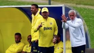 Fenerbahçe, Jose Mourinho ile ilk maçına çıktı