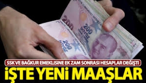 İşte yeni maaşlar