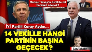 Koray Aydın, 14 İYİ Partili vekille Demokrat Parti'ye mi geçecek