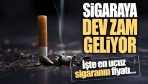 Temmuz ayında sigaraya dev zam geliyor!