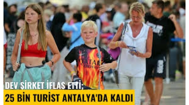Turizmde iflas krizi