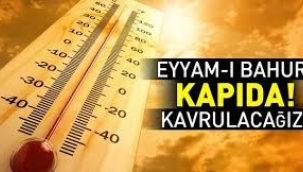 2 günlük serinlemenin ardından dikkat! Eyyam-ı Bahur sıcakları geliyor. 