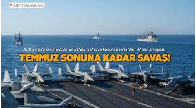 Alman medyası: Savaşın eli kulağında