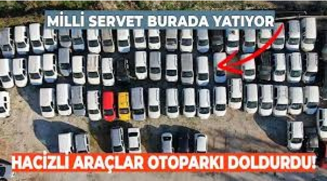 Bazısı hacizli, bazısının sahibi yok! Otoparklar doldu taştı!