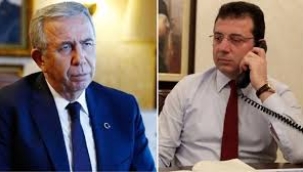 Ekrem İmamoğlu ile Mansur Yavaş birbirine girdi: Telefonu yüzüne kapattı...