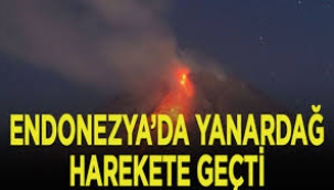 Endonezya'daki Merapi Yanardağı'nda volkanik hareketlilik
