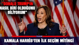 Harris'ten ilk seçim mitingi