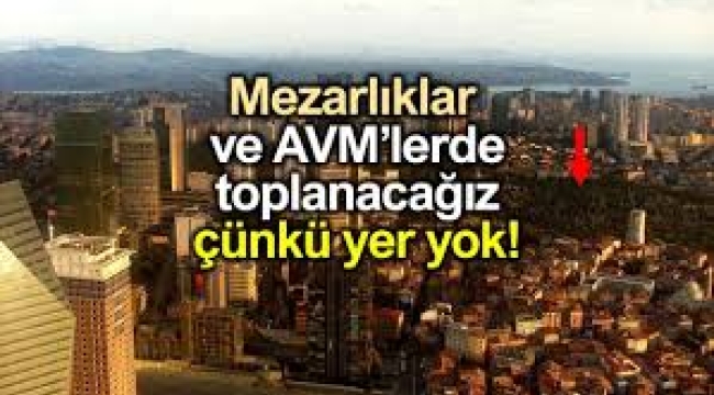 İstanbul'da deprem toplanma alanları betona gömülmüş.
