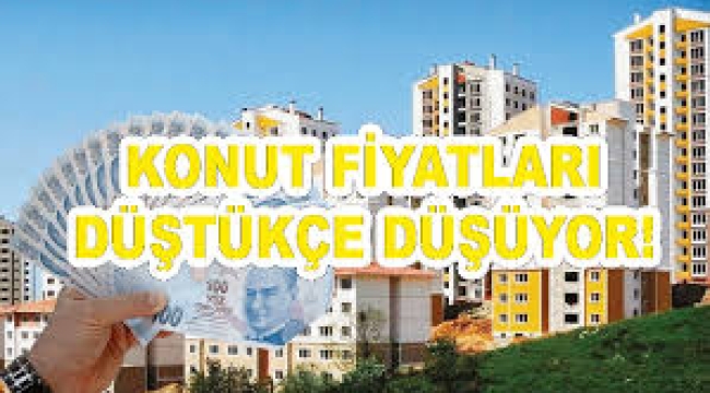 Konut fiyatları düşmeye devam ediyor: Talep olmayınca değişiklik kaçınılmaz oldu