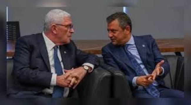 Özgür Özel ve Müsavat Dervişoğlu'ndan 'ittifak' sorusuna yanıt