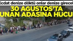 30 Ağustos'ta yüzlerce vatandaş Yunan adalarına koştu!