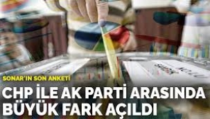 CHP ile AK Parti arasında büyük fark açıldı