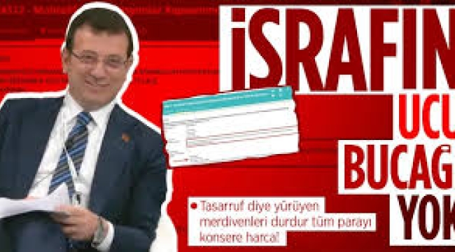 İBB'den 915 konsere 150 milyon lira! Kesenin ağzını açacak