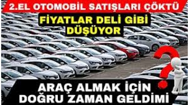 İkinci el arabalar artık antika oldu! Değeri yarı yarıya düşebilir