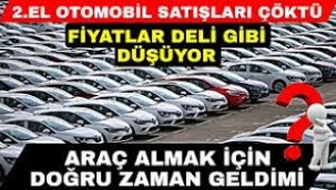 İkinci el arabalar artık antika oldu! Değeri yarı yarıya düşebilir