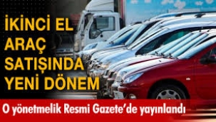 İkinci el araç satışlarına sınırlama getirildi! Milyonları ilgilendiren karar…