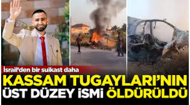 İsrail'den bir suikast daha: Kassam Tugayları'nın üst düzey ismi öldürüldü