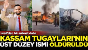 İsrail'den bir suikast daha: Kassam Tugayları'nın üst düzey ismi öldürüldü