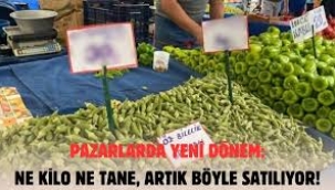 Pazarcı "yemeklik" adı altında gramla satış yapmaya başladı