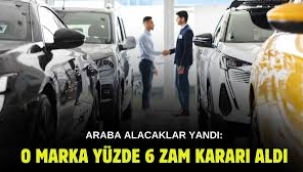 Türkiye'de en çok satan otomobil markasından dev zam! 