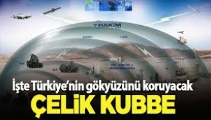 Türkiye'nin gökyüzünü koruyacak "Çelik Kubbe"