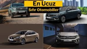  En ucuz sıfır otomobiller ve fiyatları