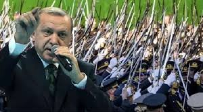 Erdoğan, kılıçla yemin eden teğmenleri hedef aldı