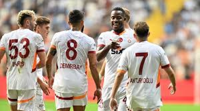Galatasaray, Adana Demirspor'a adeta gol oldu yağdı!
