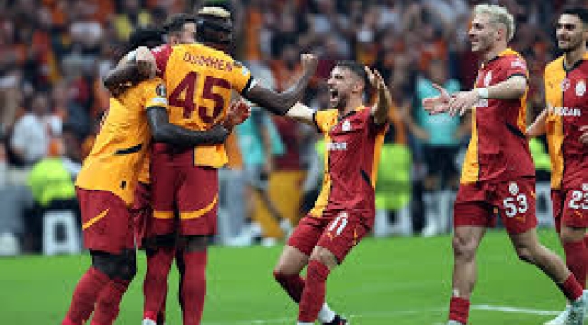 Galatasaray, Avrupa Ligi'ne üç puanla başladı: PAOK'u 3-1 mağlup etti
