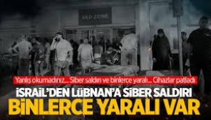 İsrail'den siber saldırı! Lübnan'da çağrı cihazları aynı anda patladı, yaralılar var