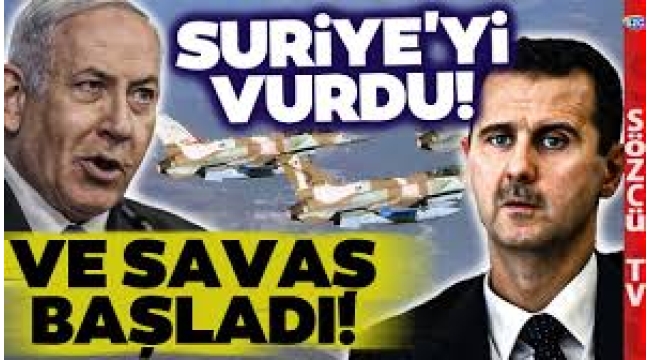 İsrail, Suriye'yi de vuruyor: 5 asker öldü