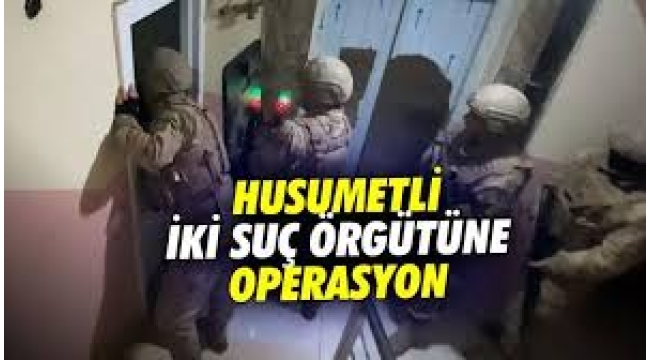 İstanbul'da husumetli 2 suç örgütüne operasyon: 29 kişi yakalandı