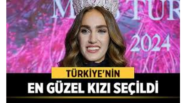 Miss Turkey 2024'ün birincisi İdil Bilgen