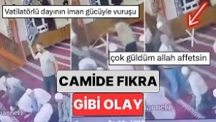 Namaz kıldıran imama sandalye ile saldırdı; cemaat vantilatörle dövdü! 