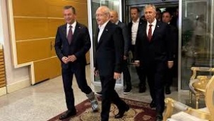 Özgür Özel, Kemal Kılıçdaroğlu ve Mansur Yavaş bir araya geldi
