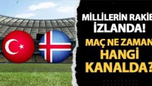 Türkiye'nin rakibi İzlanda! 