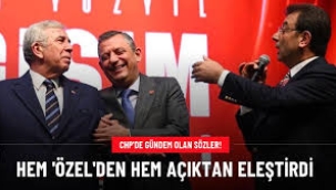 CHP'de içerisinde gündem olan sözler! İmamoğlu, hem 'özel'den hem açıktan eleştirdi