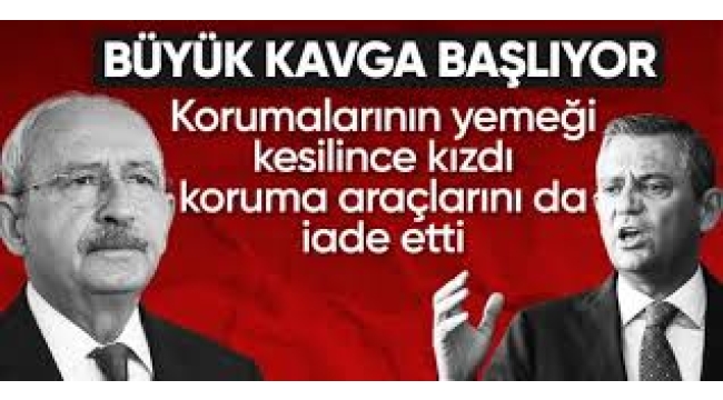 CHP'de soğuk rüzgarlar esiyor! Kılıçdaroğlu araçlarını geri verdi