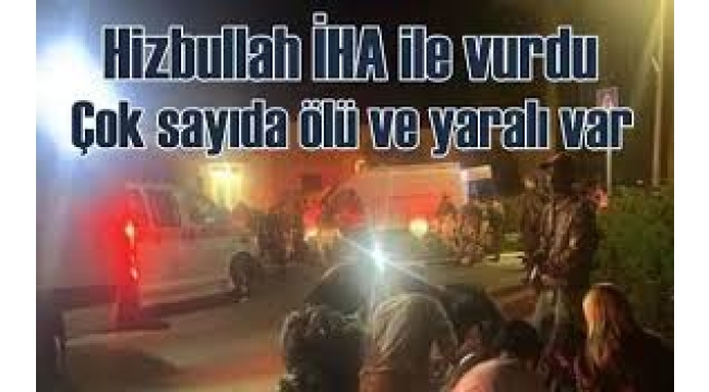 Hizbullah İsrail'i vurdu... 