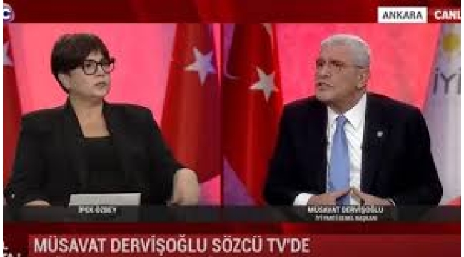 Müsavat Dervişoğlu, İpek Özbey ile Özel Röportaj programında