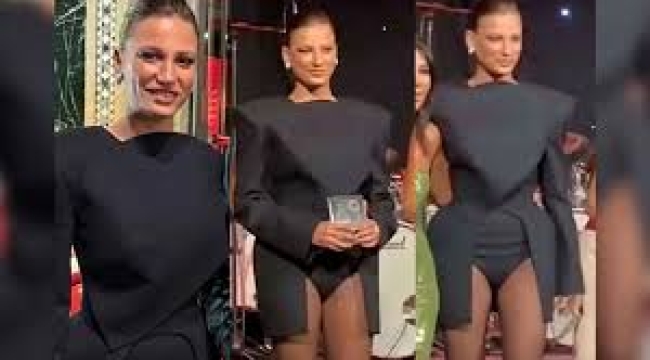 Serenay Sarıkaya Amerikan Türk Topluluğu Galası'nda adından söz ettirdi!