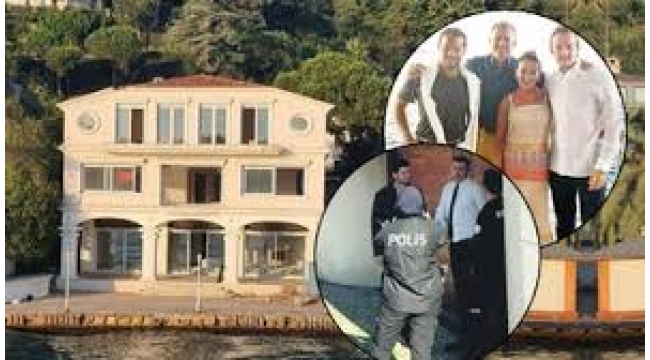 Sosyetik çiftin yalısı haczedildi